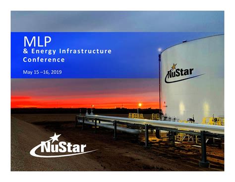 Nustar Energy Ns Presents At Mlp And Energy Infrastructure Conference