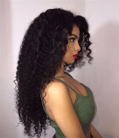 Winter Love ️ Freedomcouture MarÌa Camilla Unit Black Curly Hair Long Curly Hair Kinky Curly
