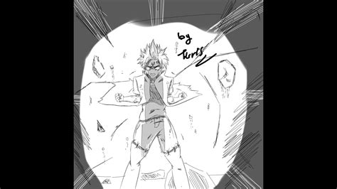 Speed Drawing Angry Boy Manga Youtube