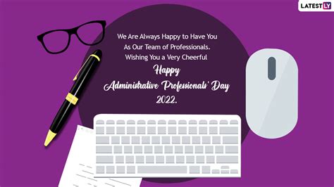 Administrative Professionals Day 2022 Wishes Greetings Share