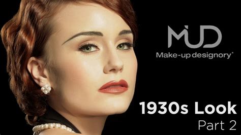 vintage makeup tutorial classic 1930 s look part2 youtube