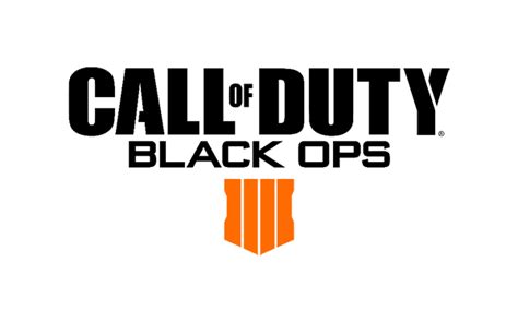 Call Of Duty Black Ops 4 Logo Png Free Logo Image