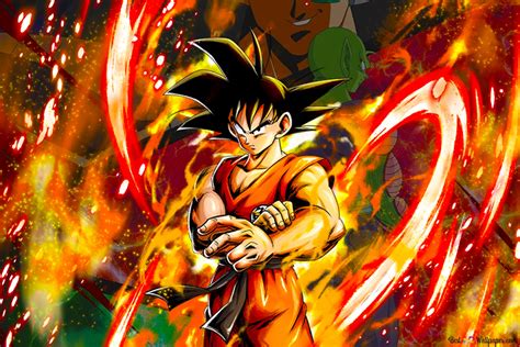 Goku Saiyan Sagaraditz Saga From Dragon Ball Z Dragon Ball Legends