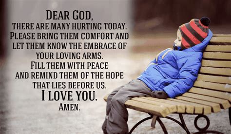 Give The Hurting Peace Christian Inspirational Images