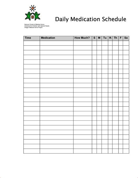 Download And Print A Free Daily Medicine Record Sheet Myria Free