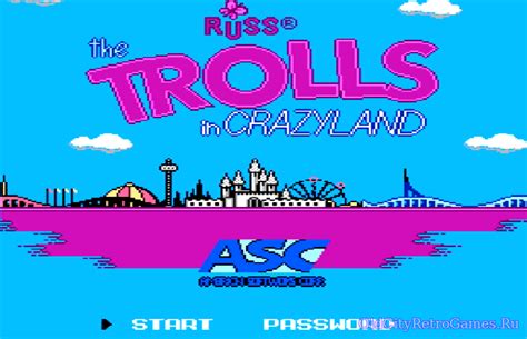 Онлайн игра Trolls In Crazyland The Тролли в Крейзиленде Платформер