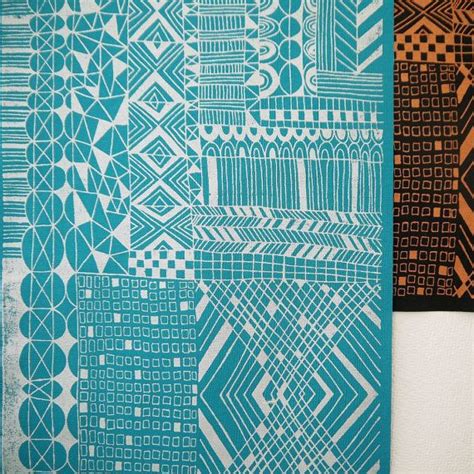Screenprinted Fabric By Summersville Etsy Screen Printing Fabric
