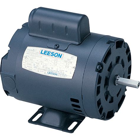 Leeson Reversible Electric Motor — 14 Hp 1800 Rpm 115208230 Volts