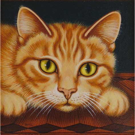 Cat Original Art By Sue Wall From Seasideartgallery On Ruby Lane