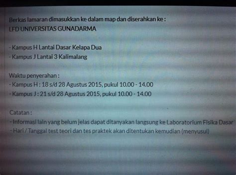 Contoh surat lamaran asisten dosen. Contoh Surat Lamaran Asisten Laboratorium Gunadarma