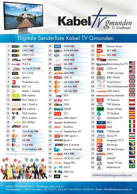 Check spelling or type a new query. Kabelt TV Gmunden erweitert digitales Senderpaket - salzi.at