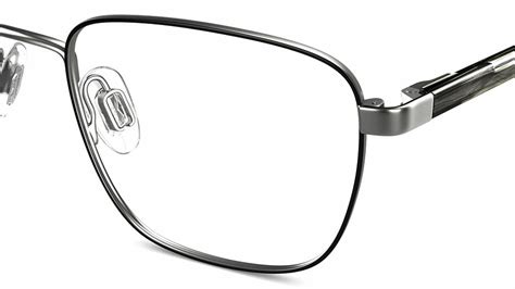specsavers men s glasses godfrey gunmetal angular metal stainless steel frame 249