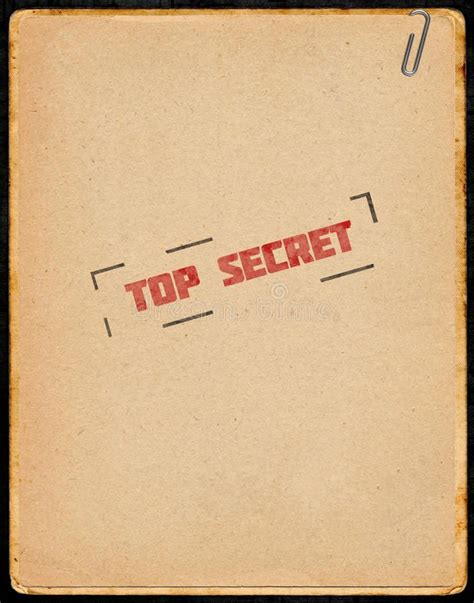 Printable Top Secret Cover Sheet