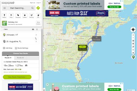 Mapquest Printable Driving Directions Printable Map Of The United States
