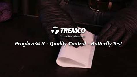 Proglaze Ii Quality Control Butterfly Test Youtube