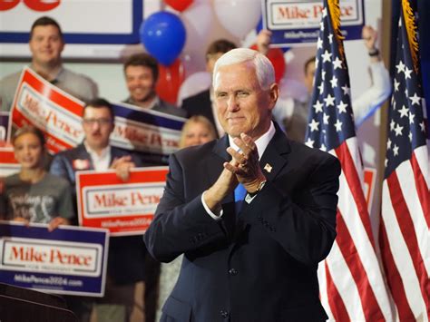 Former Vice President Mike Pence Ends 2024 Presidential Bid Michigan