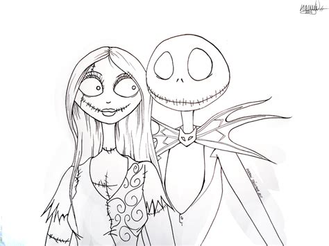 Jack Skellington Coloring Pages - Coloring Home