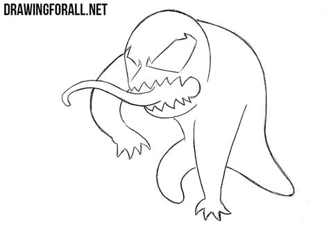How to Draw Chibi Venom