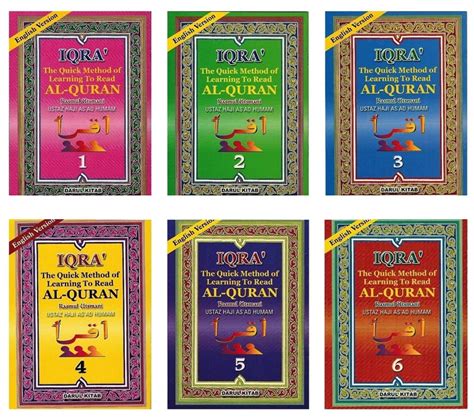 Iqra Books 1 6 English Version Pdf The Quick Method Of Learning