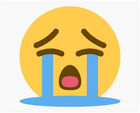 Download High Quality Crying Emoji Clipart Frowny Transparent Png