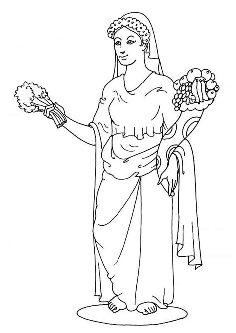 Athena Greek Goddess Drawing At Getdrawings Free Download