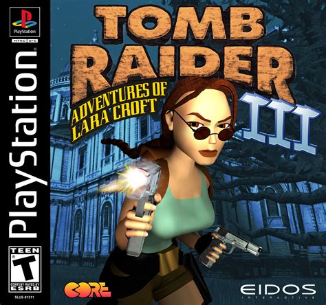 Tomb Raider Covers North American Playstation By Ligufaca