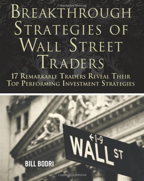 Breakthrough Strategies Of Wall Street Traders Ray Barros Blog For
