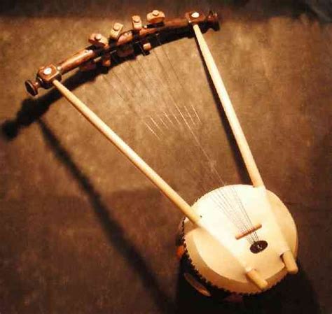 the nyatiti 8 stringed lyre from kenya africa musica musical instruments instrument