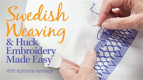 Creative Studio Swedish Weaving And Huck Embroidery Made Easy