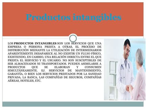 Productos Tangibles E Intangibles