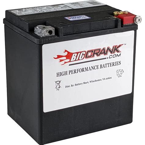 Big Crank Etx30l Battery 400 Cca 66010 97c Battery Mart