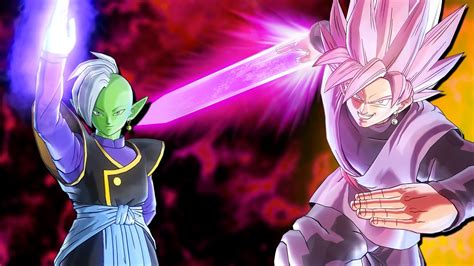 Dragon ball fans were excited to hear that black goku from dragon ball super would be included in the recently released dragon ball xenoverse 2. Super Saiyan Rose Goku Black vs Zamasu! PURE DLC 3 ...