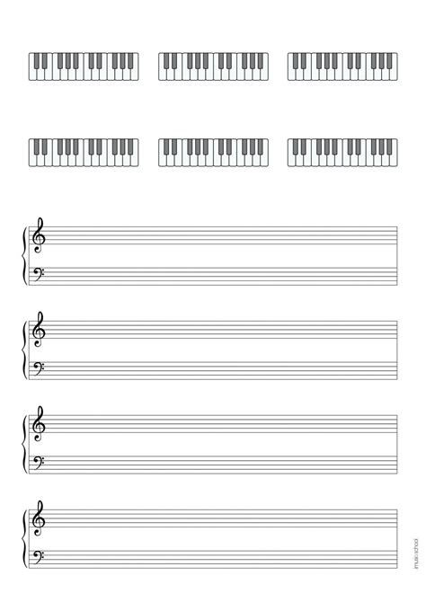 Music Sheet Free Blank Music Paper Tablatures Blank Chord Charts