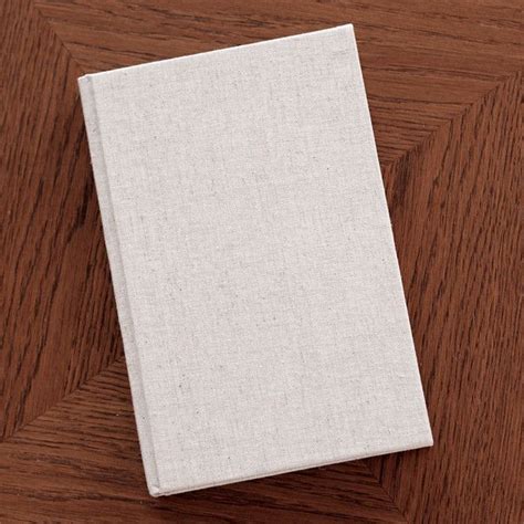 Rag And Bone Binderys Blank Page Journal In Cover Option Natural Linen