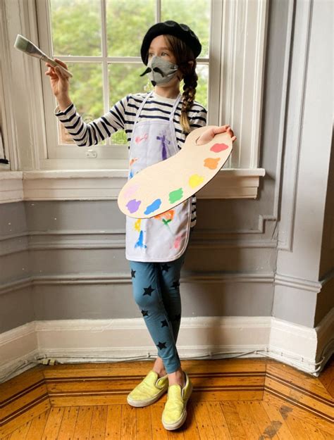 Simple Diy Artist Costume Painter Halloween Costume