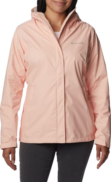 Columbia Arcadia Ii Rain Jacket In Peach Blossom Pink Lyst
