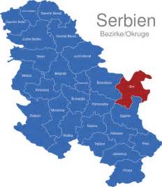 Serbien liegt im zentrum der balkanhalbinsel und grenzt im norden an ungarn, im osten an rumänien und bulgarien. Serbien Bezirke interaktive Landkarte | Image-maps.de