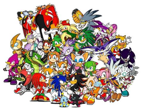 My Top 10 Favorite Sonic Characters Sonic The Hedgehog Amino