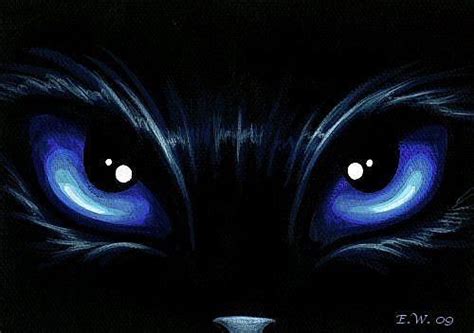 Art: Piercing Eyes by Artist Elaina Wagner | Black canvas ...