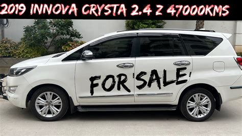 Innova Crysta 24z 2019 For Salesecondhand Cars Sale In Hyderabad