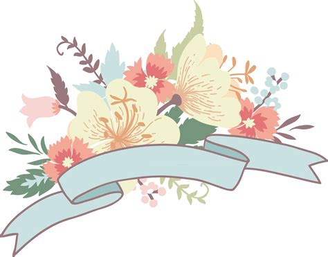 Ornamen Bunga Undangan Png Undangan Pernikahan Logo Pernikahan Gambar