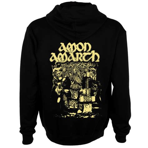 Amon Amarth Thor Hoodie Back Metal And Rock T Shirts And Accessories