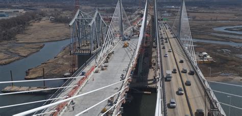 Earthcam Time Lapse Video Captures Construction Of New Goethals Bridge