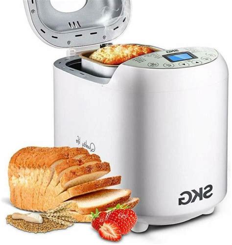 Note on cook time ~ the quick bread or cake cycles on bread machines vary. Skg Automatic Bread Machine With Recipes Multifunctional Loaf