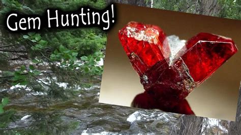 In Search Of A Gemstone Gem Hunting For Rhodonite Youtube