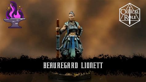 Beauregard Lionett Critical Role Miniature Painting Tutorial Youtube