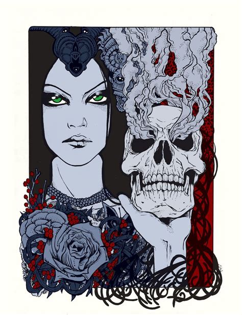 Dark Nouveau By Malleus Gothic Art Rock Poster Art Art