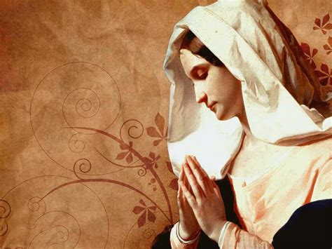 Download Blessed Virgin Mother Mary Prayer Wallpaper