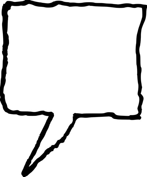 9 Hand Drawn Speech Bubble Png Transparent