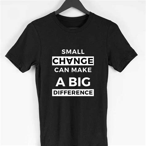 Small Change Can Make A Big Difference Motivational Wall Poster And